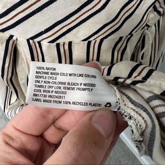 A New Day Striped Mini Sun Dress - Picture 11 of 12